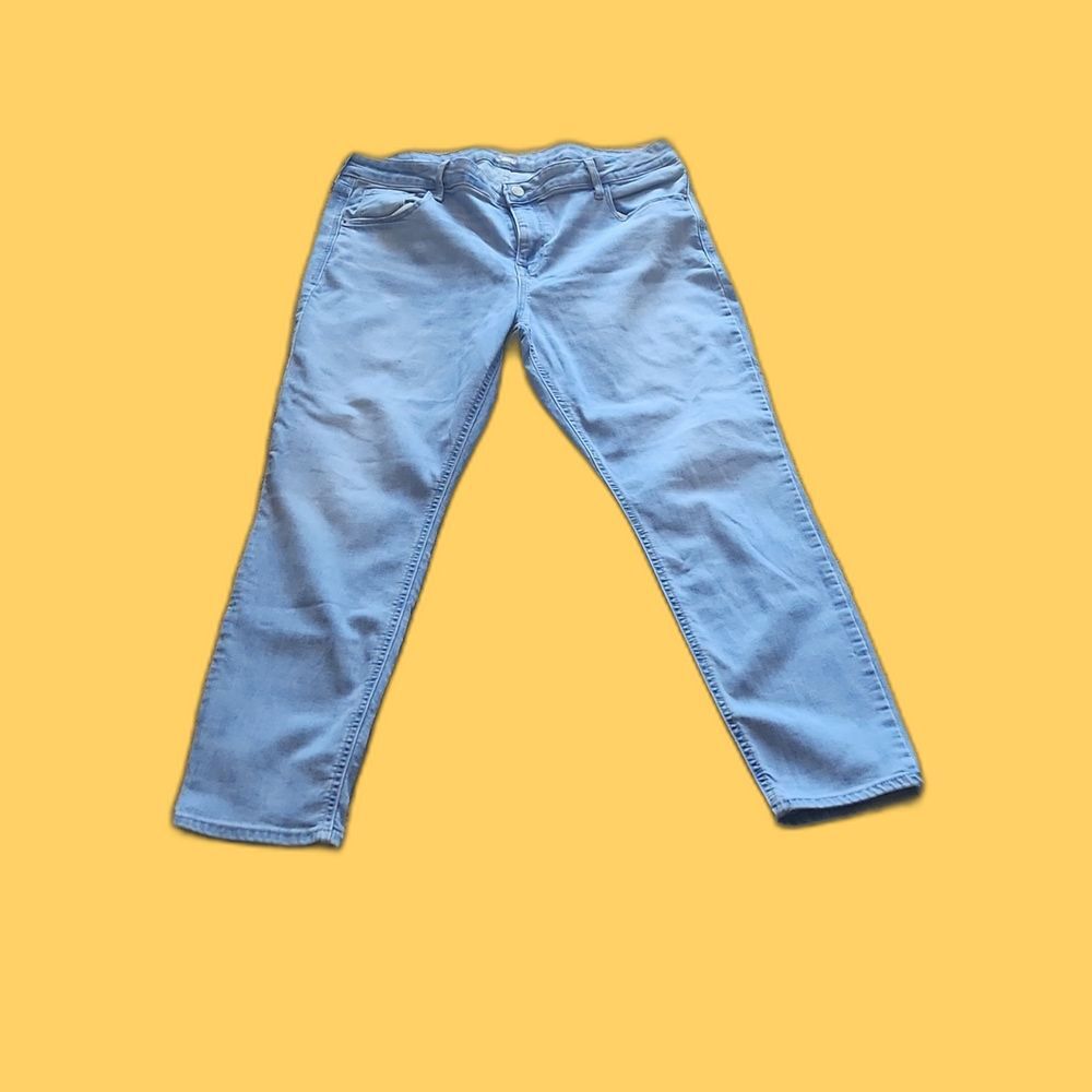 Old Navy size 16 Rockstar Super Skinny Light Wash Denim Jeans